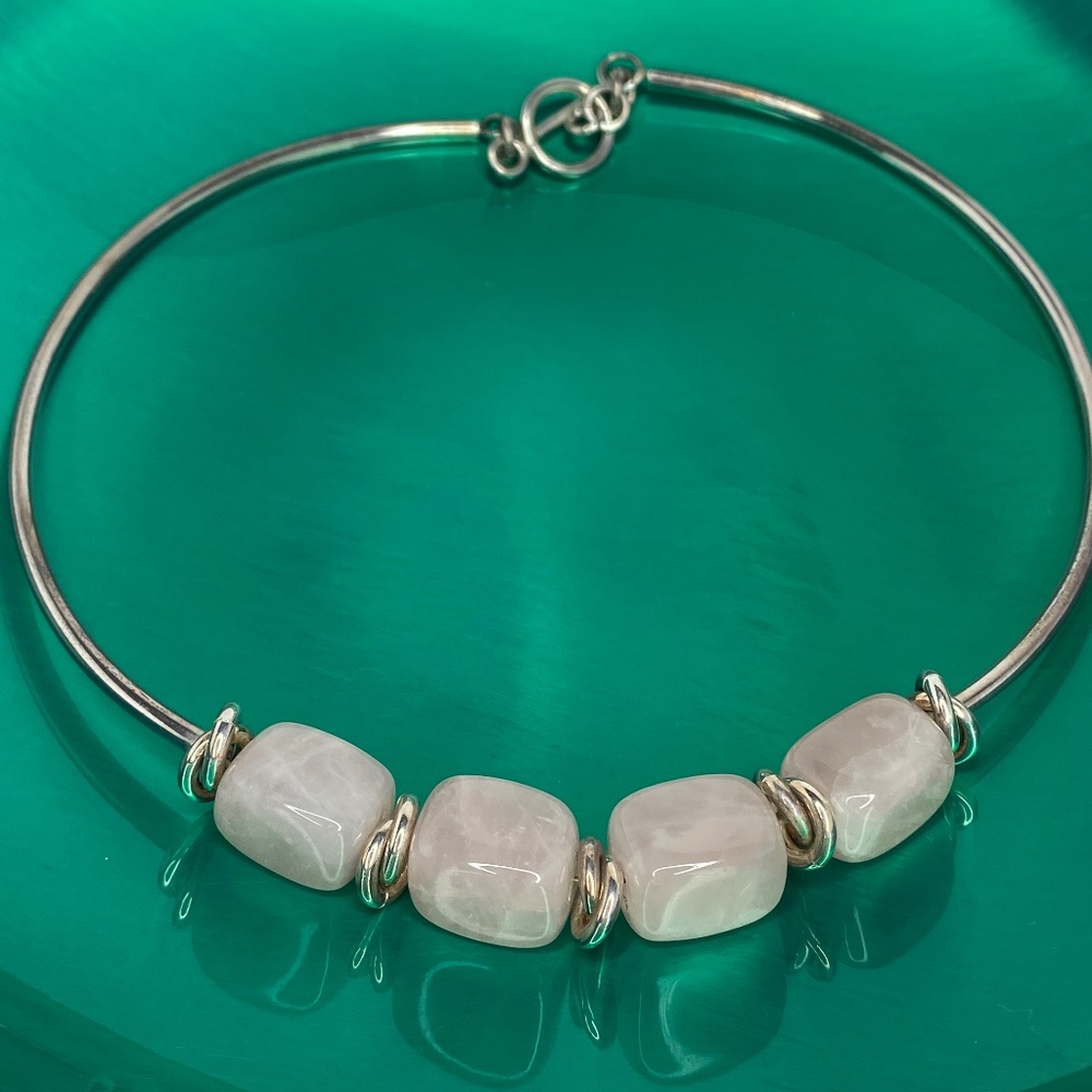 SILPADA Rose Quartz Necklace, RETIRED